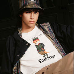 Áo phông Barbour x Maison Kitsune