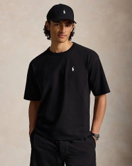 Áo thun cổ tròn dáng rộng thoải mái bằng vải jersey