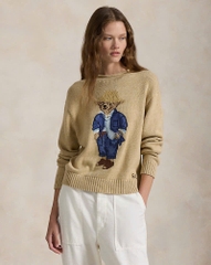 Áo len cổ tròn Polo Bear