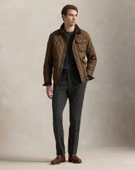 Jacket POLO man trần bông cổ nhung túi nắp vuông 2 màu