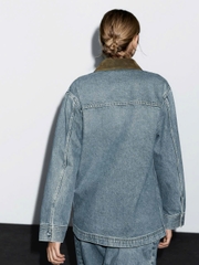 ÁO KHOÁC DENIM CÓ TÚI