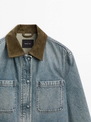 ÁO KHOÁC DENIM CÓ TÚI