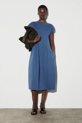 ĐẦM MIDI JERSEY ĐIÊU KHẮC