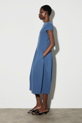 ĐẦM MIDI JERSEY ĐIÊU KHẮC