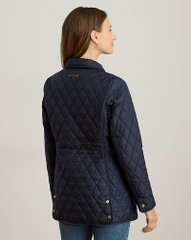 Áo khoác chần bông hình kim cương Crest-Patch