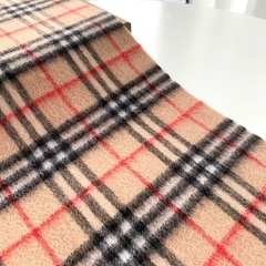 Khăn dạ Burberry kẻ nhỏ VIP 100% cashmere Sz170x32