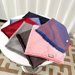 Khăn Gucci 5 màu 80% wool 20% silk VIP Sz140x140