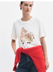 Tshirt EDITION họa tiết ngựa