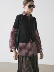 ÁO CARDIGAN DỆT KIM CỘC TAY COTTON