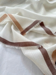 Khăn Loro Piana 100% cashmere viền