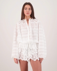 Set ISABEL MARRANT trắng ren dập
