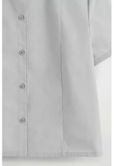 Váy vải cotton poplin thêu
