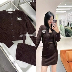 Set áo cardigan