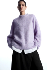 ÁO LEN CỔ TRÒN MOHAIR