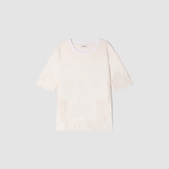 ÁO THUN COTTON CÓ CHI TIẾT REN