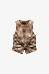 Áo sơ mi kẻ caro hiệu Zara