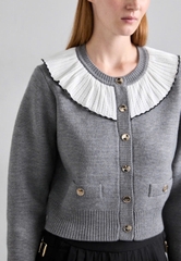 ÁO KHOÁC CARDIGAN CỔ TƯƠNG PHẢN