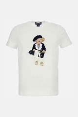 Áo thun cotton Polo Bear mùa xuân