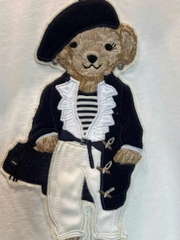 Áo thun cotton Polo Bear mùa xuân