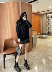 Áo nỉ hoodie BBR thêu logo ngực