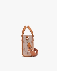 Túi tote vuông MLB monogram