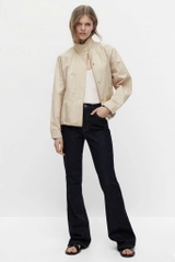 Áo khaki gió Massimo Dutti dáng lửng suông