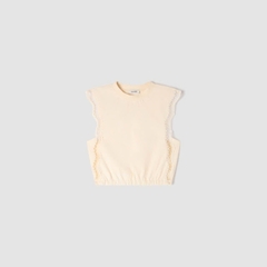 ÁO THUN COTTON LỬNG VỚI REN.