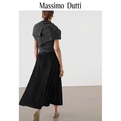 Chân váy Massimo Dutti xếp ly 2 màu dư xịn
