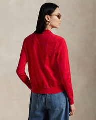 Áo khoác len Polo pha cotton