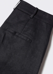 Quần âu MNG linen 2 màu Đen/Hồng