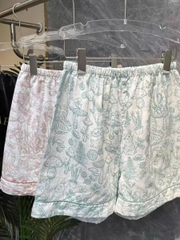 Set Pijama La Perla hoạ tiết hoa lá 2 màu