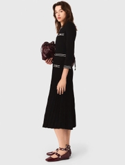 Đầm len midi