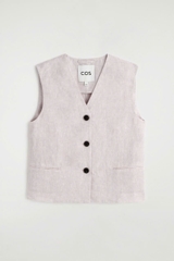 ÁO CHANI VẢI LINEN+QUẦN ỐNG RỘNG BẰNG VẢI LINEN CÓ EO CO GIÃN
