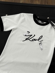 Tshirt KARL Ikon viền cổ 2 màu
