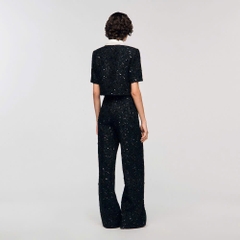 QUẦN VẢI TWEED ĐÍNH ĐÁ