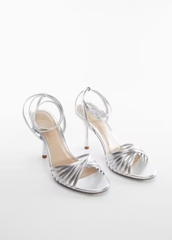 Mango Strappy heeled sandals