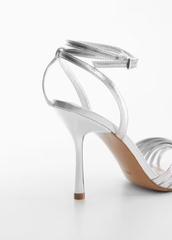 Mango Strappy heeled sandals