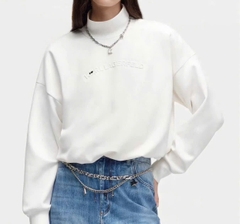 Áo Karl Lagerfeld cổ trụ dáng croptop 2 màu