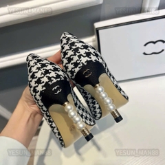 Giày Chanel gót ngọc