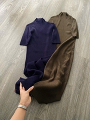 Váy body len Zara cộc tay