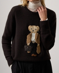 Áo len cashmere Polo Bear mùa thu