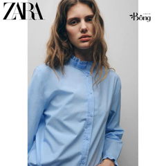 Sơ mi Zara cổ bèo