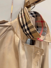 Trenchcoat BBR chất kaki dáng lửng kèm belt