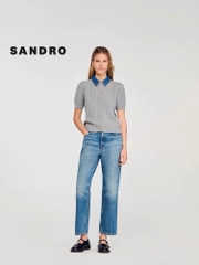 ao-len-sandro-ngan-tay-mau-tan-co-denim