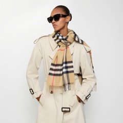 Khăn quàng cổ Cashmere kẻ caro