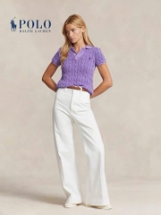 Polo Raulph Lauren cổ đức len thừng ngắn tay tuồn auth