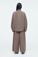 Áo sơ mi len wool COS cổ đức (tách set)
