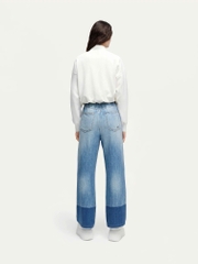 Áo Karl Lagerfeld cổ trụ dáng croptop 2 màu
