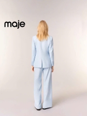Blazer Maje xanh dương