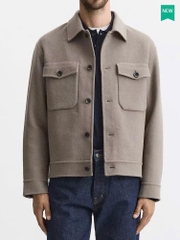 Áo khoác dạ ép Zara cổ đức